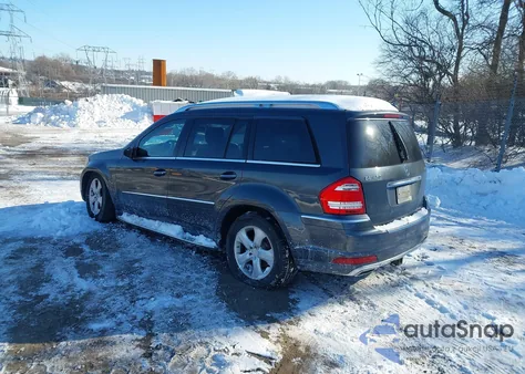 2010 Mercedes-Benz Gl 450 4Matic z USA, uszkodzony, nr VIN 4JGBF7BE5AA533915